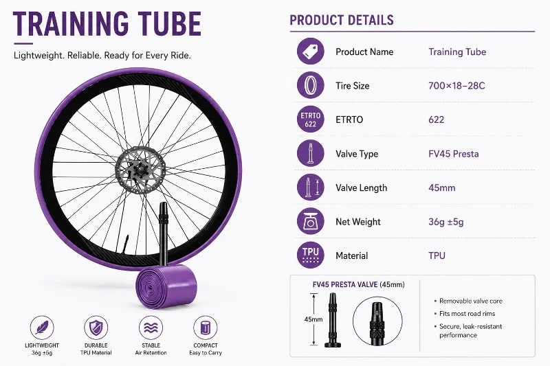 TPU training bike tube TPU training bike tube